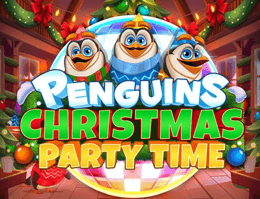 Penguins Christmas Party Time